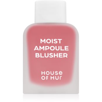 House of Hur Moist Ampoule Blusher fard de obraz lichid mini - imagine 2